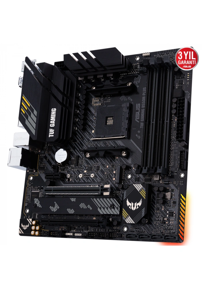 ASUS TUF GAMING B550M-PLUS WI-FI II 4600Mhz(OC) HDMI DP mATX AM4