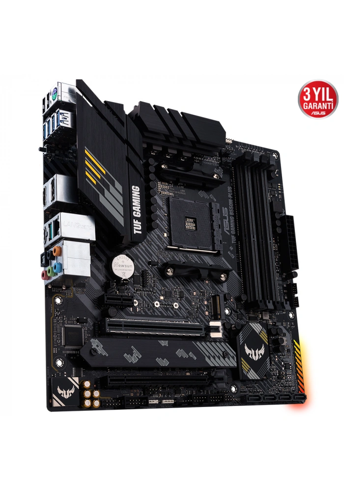 ASUS TUF GAMING B550M-PLUS WI-FI II 4600Mhz(OC) HDMI DP mATX AM4