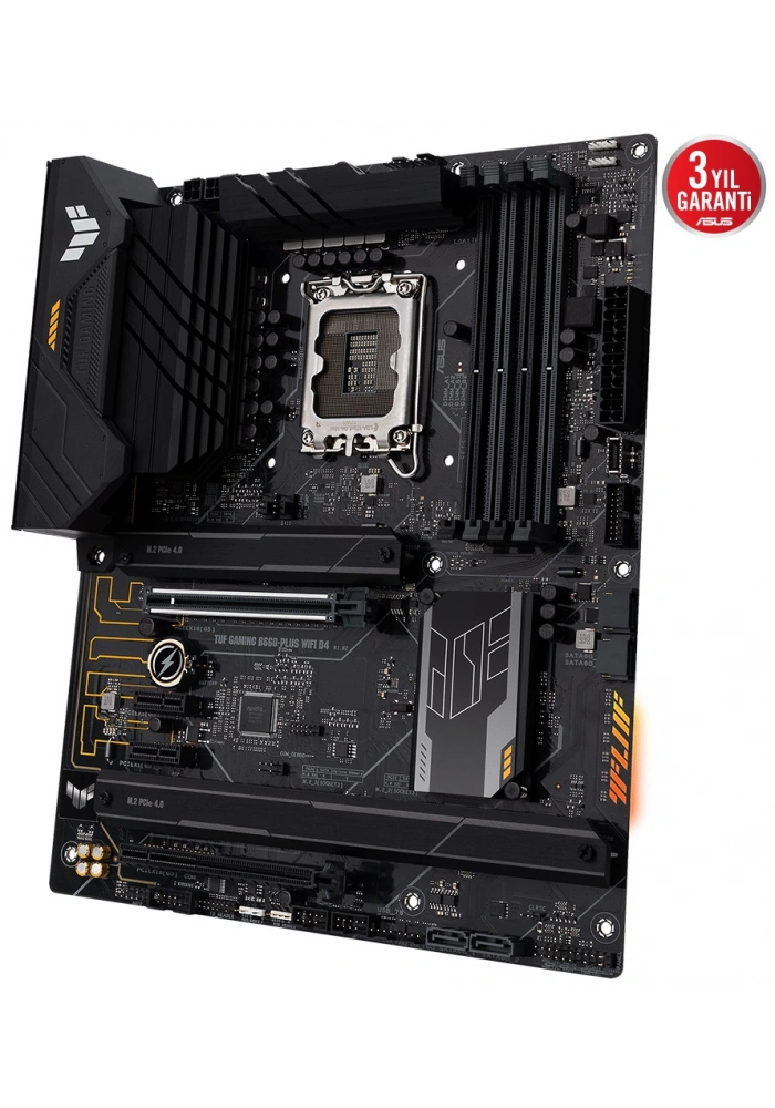 ASUS TUF GAMING B660-PLUS WIFI D4 DDR4 5333(OC) HDMI DP ATX 1700p