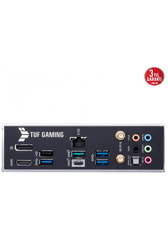 ASUS TUF GAMING B660-PLUS WIFI D4 DDR4 5333(OC) HDMI DP ATX 1700p