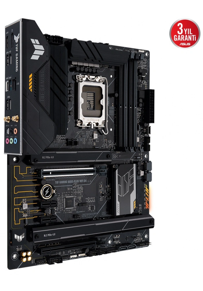 ASUS TUF GAMING B660-PLUS WIFI D4 DDR4 5333(OC) HDMI DP ATX 1700p