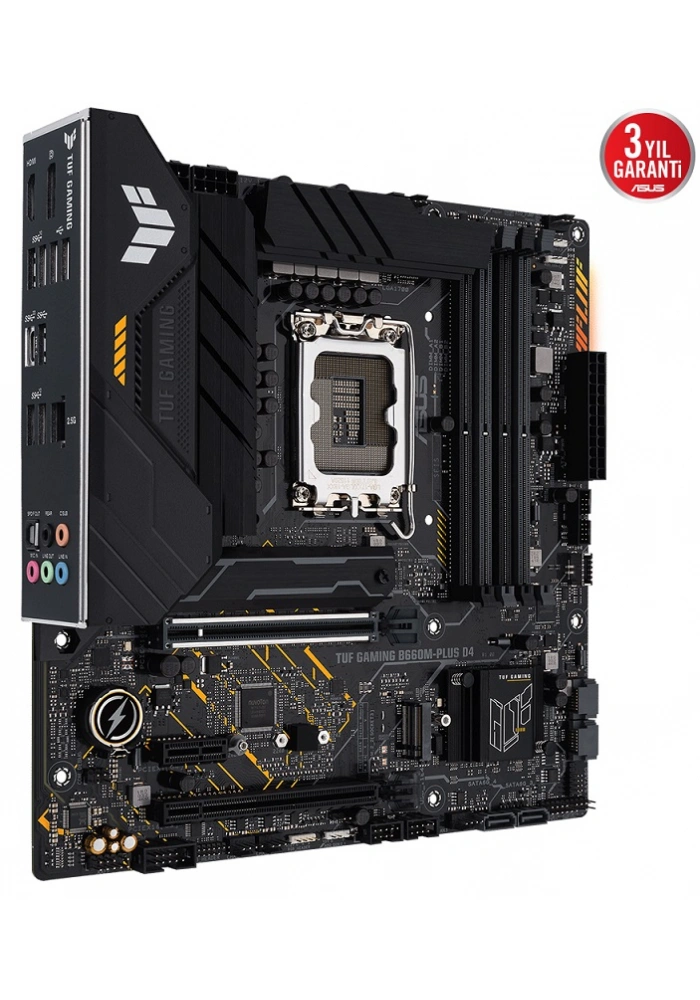 ASUS TUF GAMING B660M-PLUS D4 DDR4 5333Mhz (OC) HDMI DP 1700p