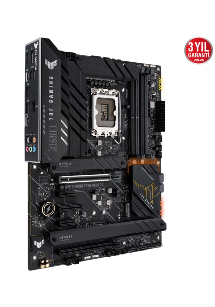 ASUS TUF GAMING Z690-PLUS D4 5333Mhz(OC) DDR4 HDMI DP M.2 ATX 1700p