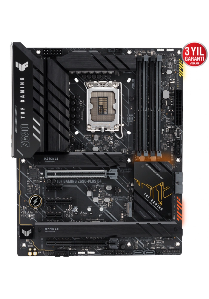 ASUS TUF GAMING Z690-PLUS D4 5333Mhz(OC) DDR4 HDMI DP M.2 ATX 1700p