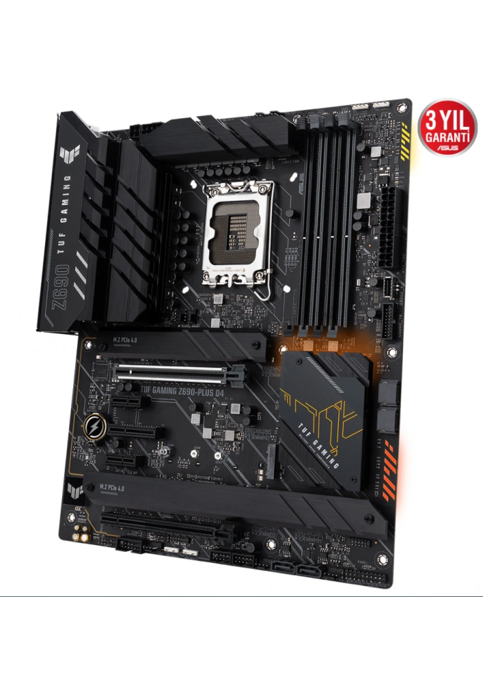 ASUS TUF GAMING Z690-PLUS D4 5333Mhz(OC) DDR4 HDMI DP M.2 ATX 1700p