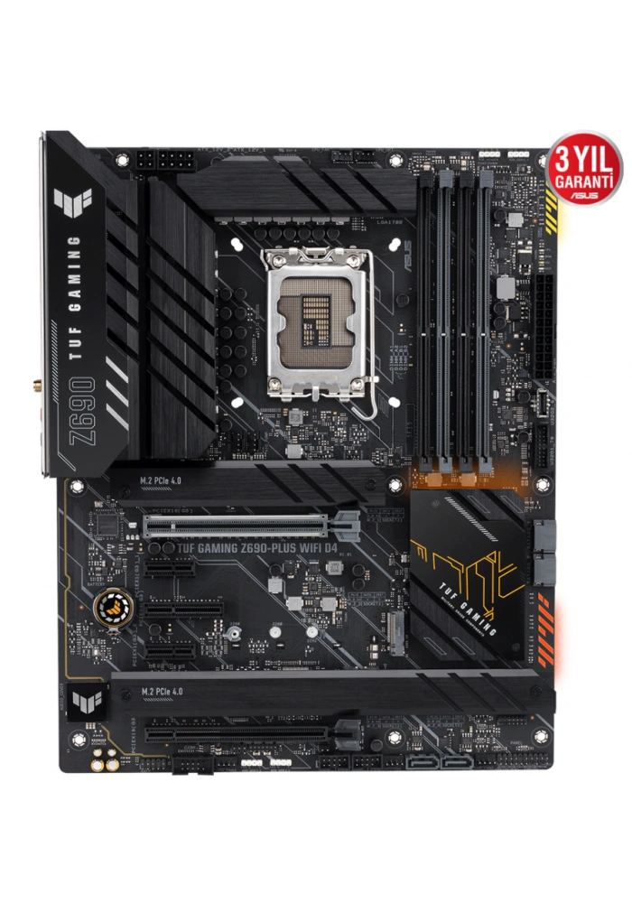 ASUS TUF GAMING Z690-PLUS WIFI D4 5333Mhz(OC) HDMI DP M.2 ATX 1700p