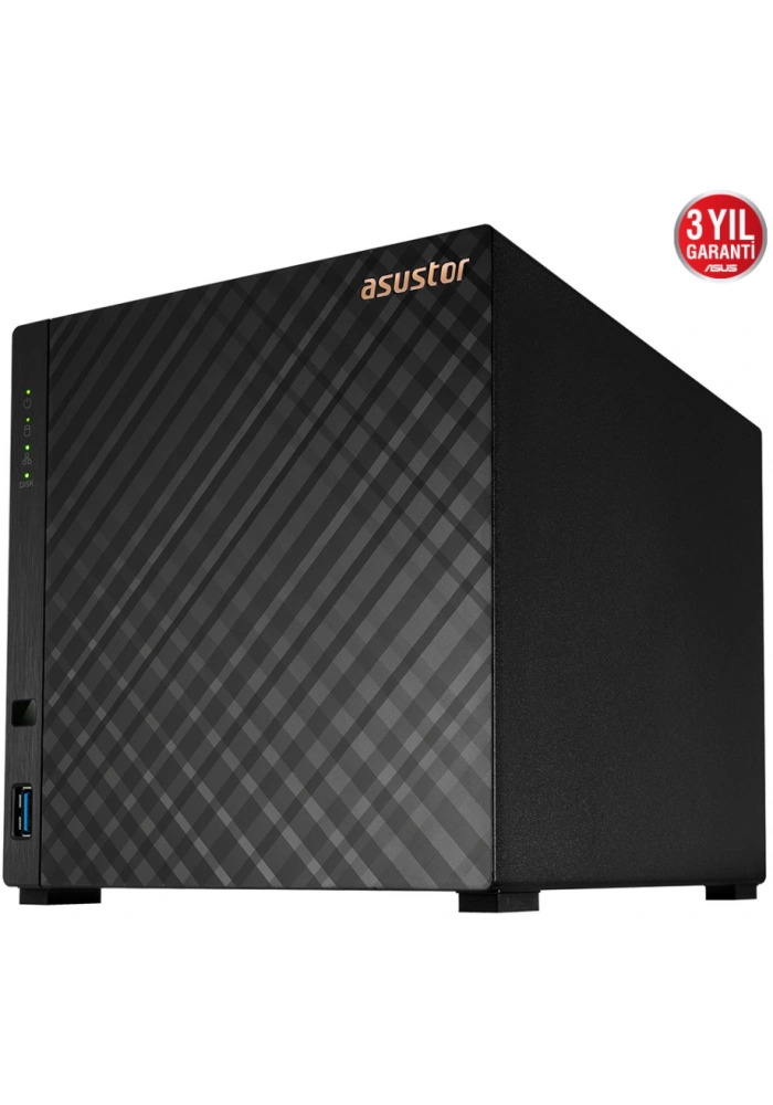 ASUSTOR AS1104T 4 SLOT 1GB DDR4 3.5 NAS DEPOLAMA ÜNİTESİ