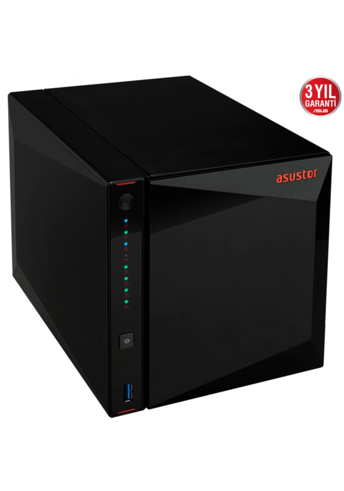 ASUSTOR AS5304T 4 SLOT 4GB DDR4 3.5 NAS DEPOLAMA ÜNİTESİ