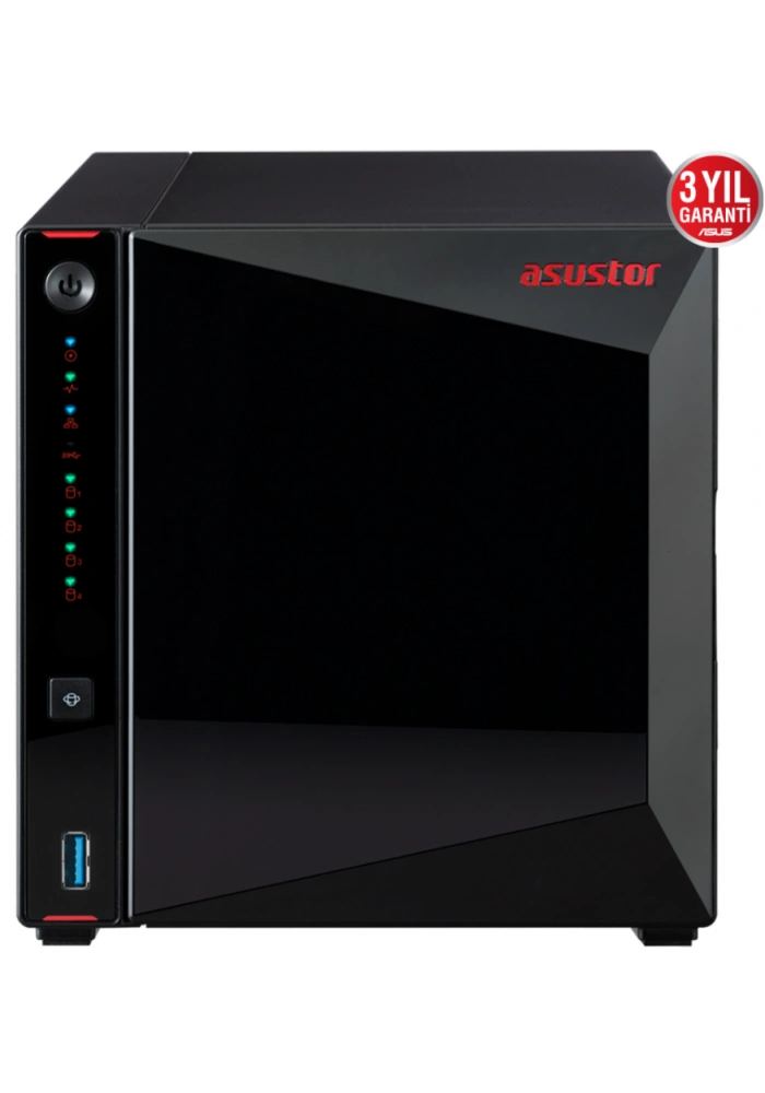 ASUSTOR AS5304T 4 SLOT 4GB DDR4 3.5 NAS DEPOLAMA ÜNİTESİ