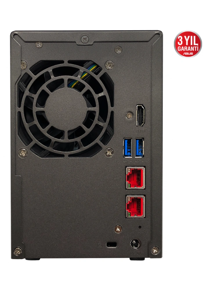 ASUSTOR AS6602T 2 SLOT 4GB DDR4 3.5 NAS DEPOLAMA ÜNİTESİ