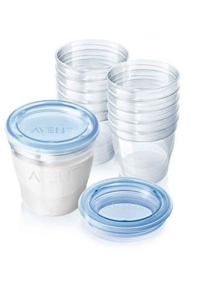 Avent Via Anne Sütü Kaplari (10 Adet) (8710103701330)