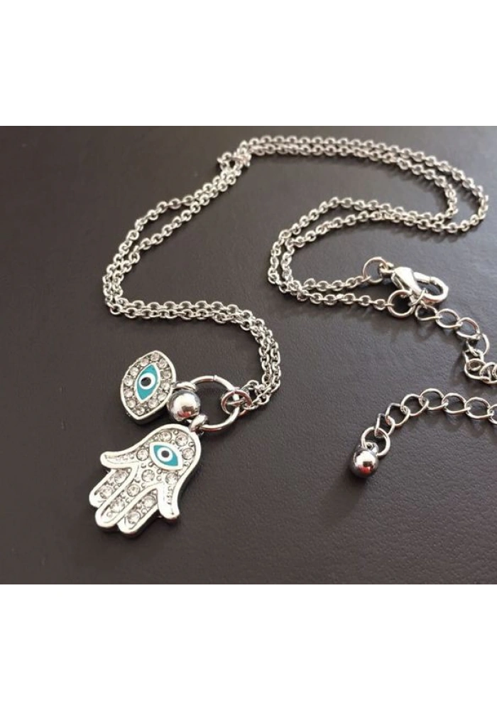 Bayan Liya Nazar Boncuklu Kolye