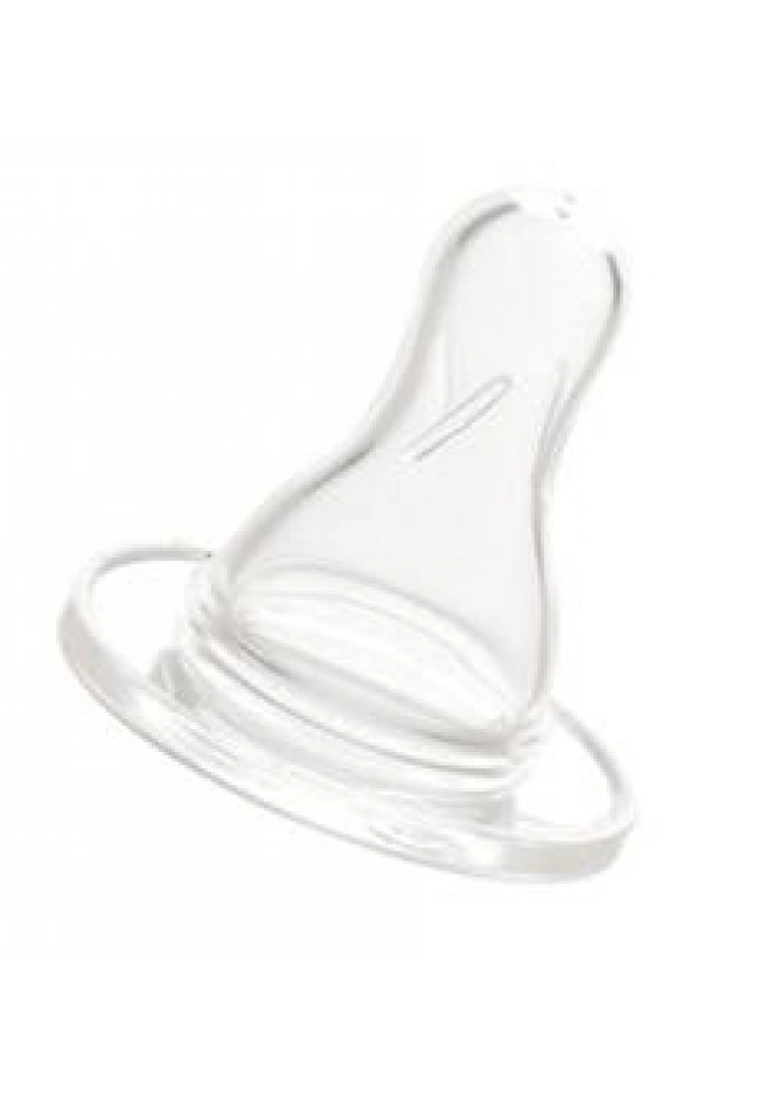 Bebedor Standart Biberonlar İçin Silikon Uçlu Biberon Emziği 3-6 Ay