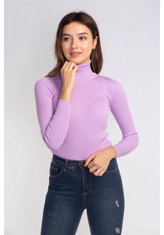 Boğazlı Triko Kazak-LİLA