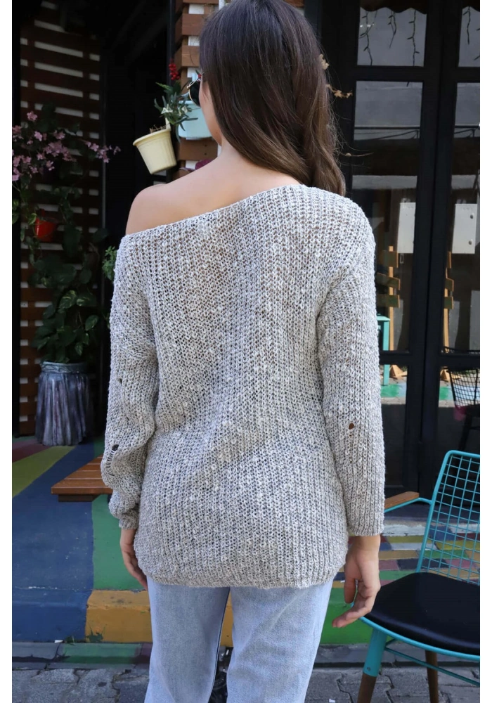 Bot Yaka Kazak - GRİ