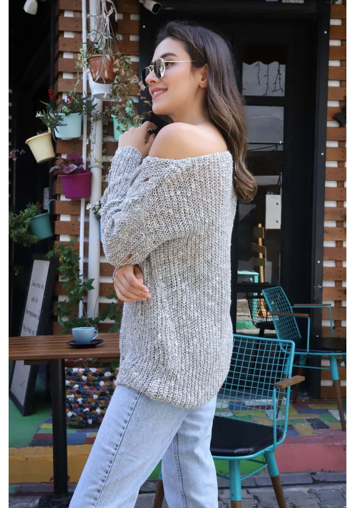 Bot Yaka Kazak - GRİ