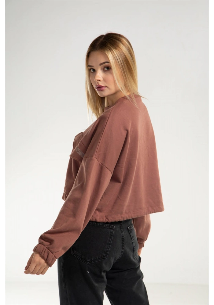 Cepli Crop Sweatshirt - TOPRAK