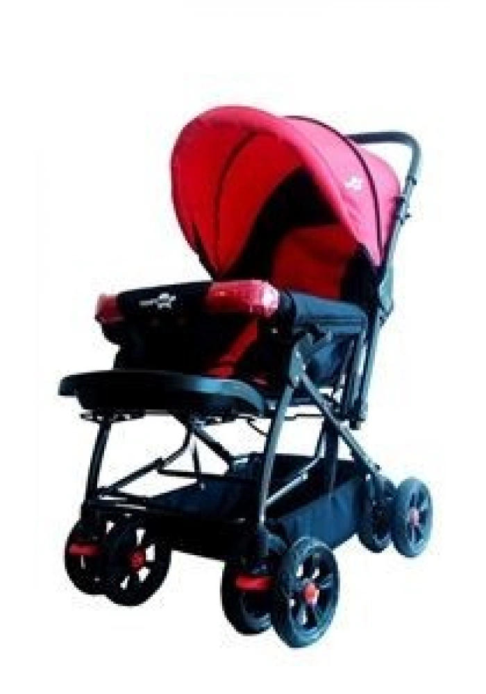 Comfymax Çift Yönlü Bebek Arabası - Kırmızı