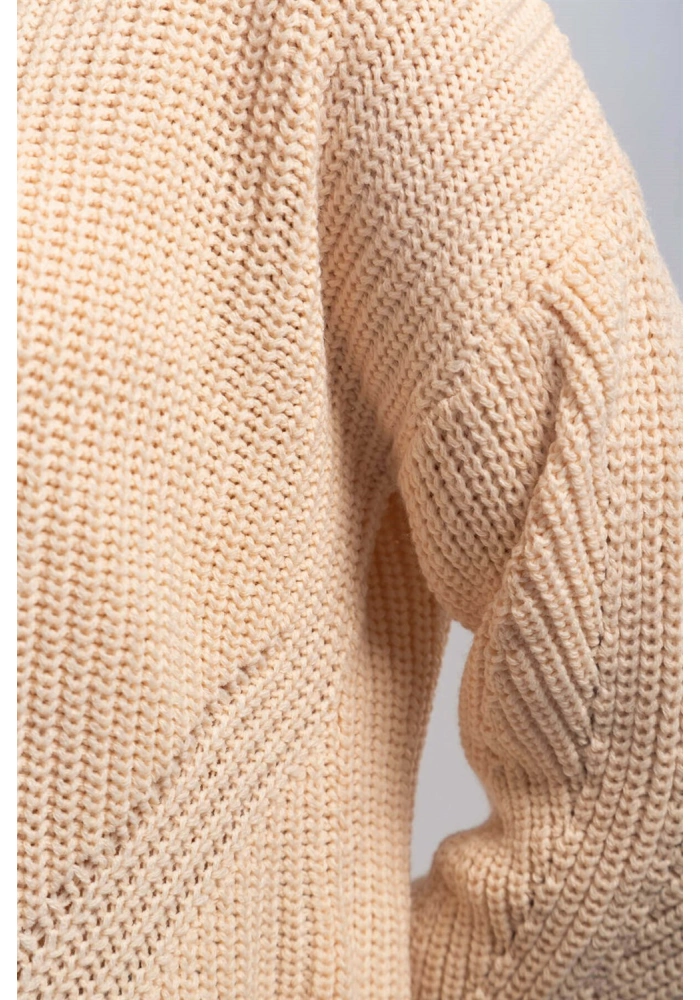 Delikli Örgü Kazak-PUDRA