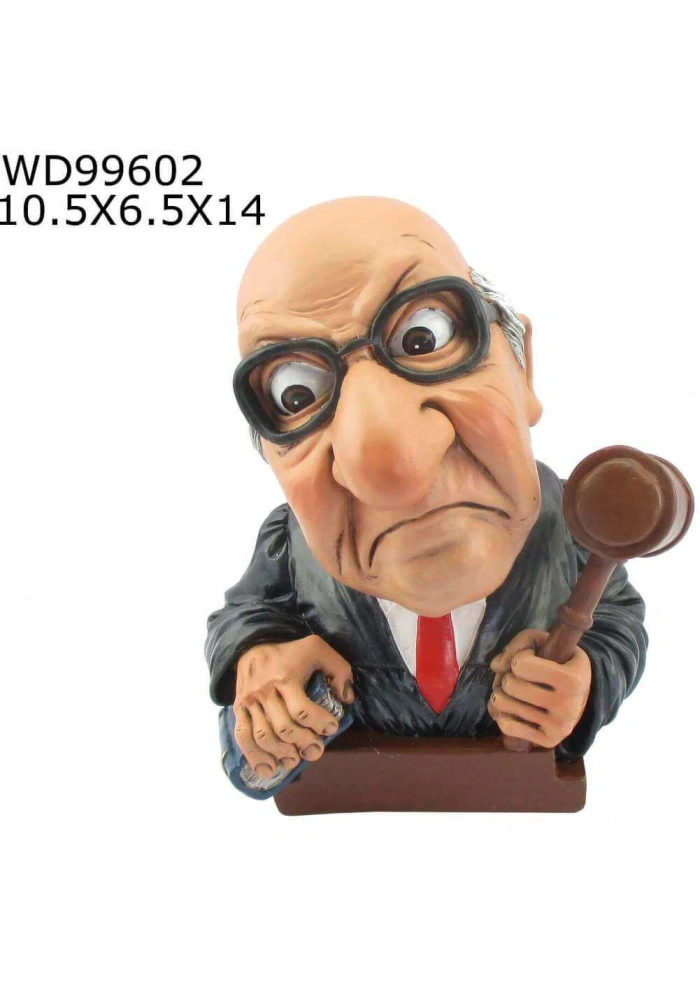 Hakim - Savcı Dekoratif Biblo Büst