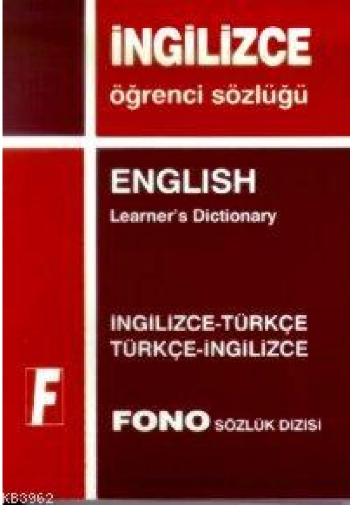 İngilizce Standart Sözlüğü; İngilizce-Türkçe / Türkçe-İngilizce