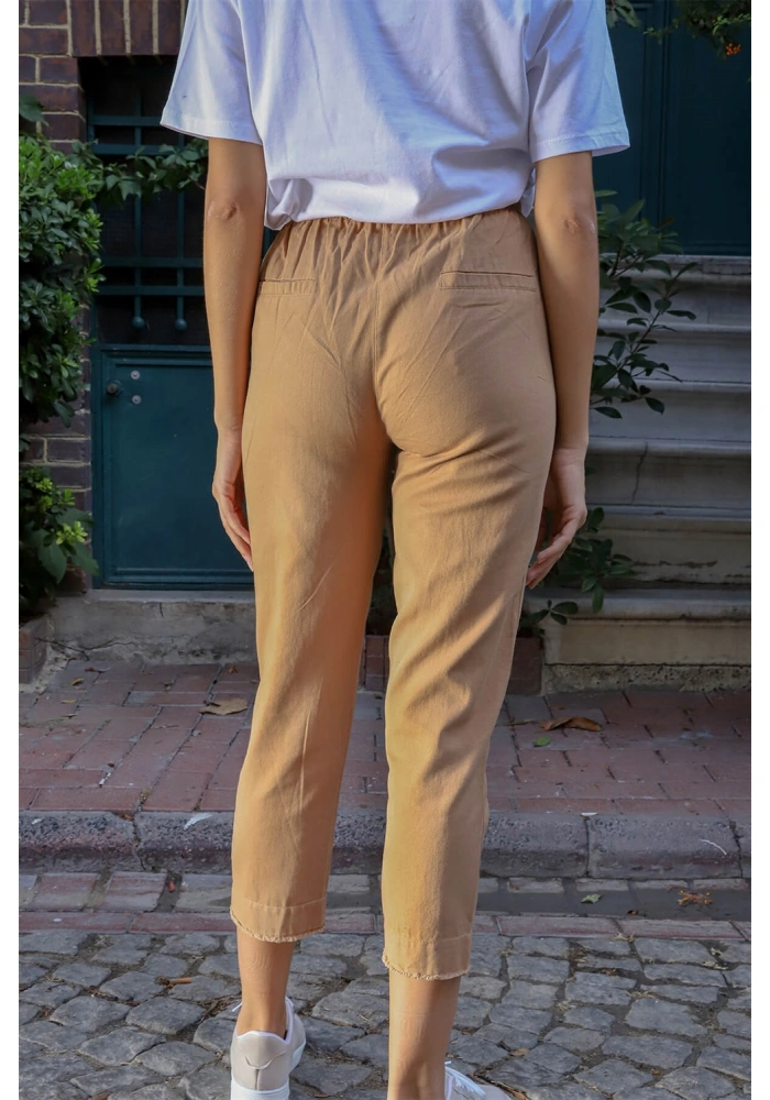 Jogger Pantolon- SÜTLÜ KAHVE