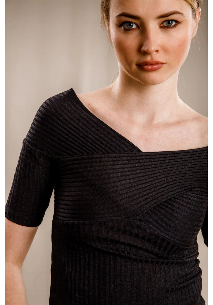 Kaşkorse Bluz - SİYAH