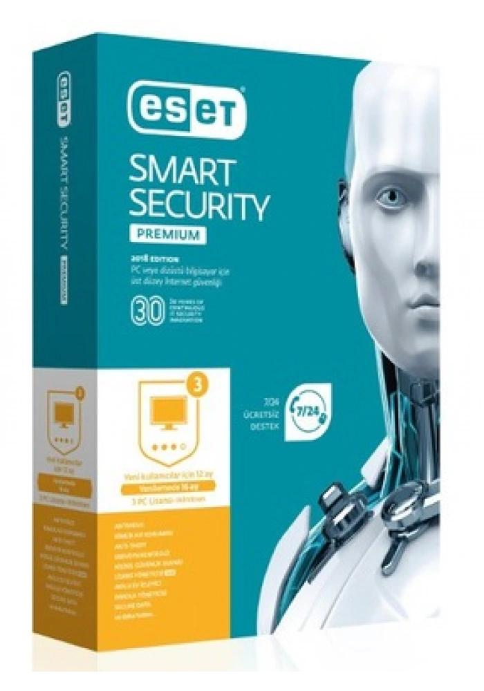 NOD32 ESET SMART SECURITY PREMIUM 1 KULLANICI 1YIL