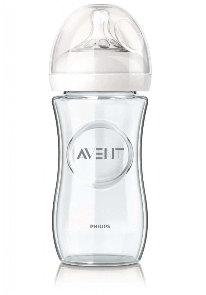 Philips Avent Natural Güvenli Cam Biberon 240ml 0+Ay 8710103876236