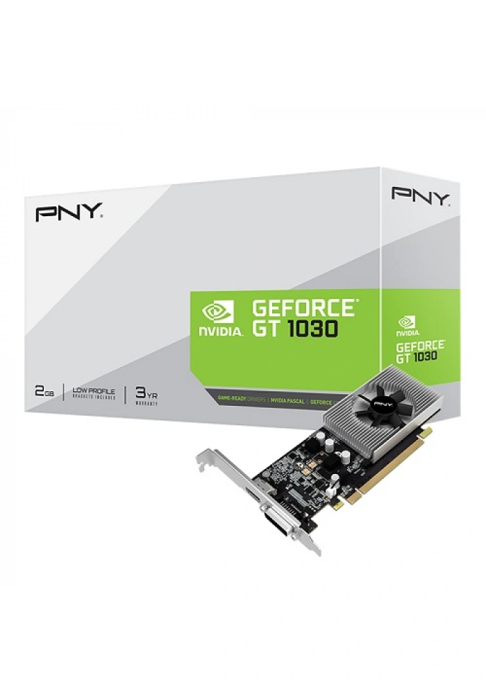 PNY GeForce GT 1030 2GB GDDR4 64Bit (VCGGT10302PB-BB)