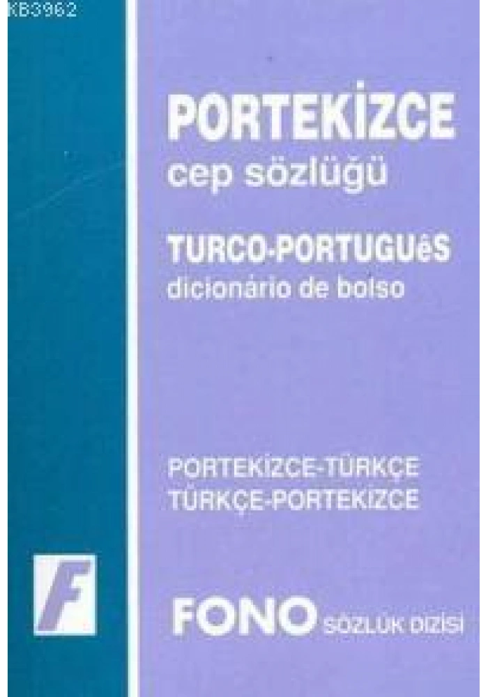 Portekizce Cep Sözlüğü; Portekizce-Türkçe / Türkçe-Portekizce