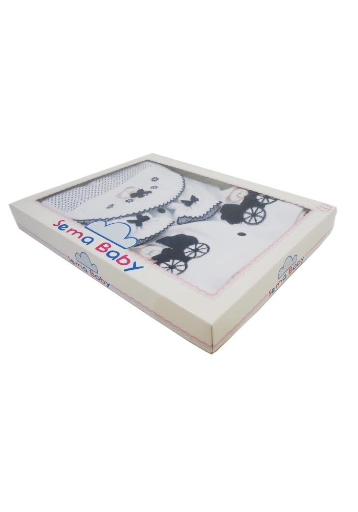 Sema Bebe 5li Set - Mavi