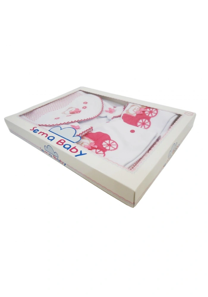 Sema Bebe 5li Set - Pembe