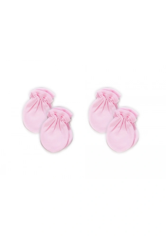 Sema Bebe Yenidoğan 4 lü Eldiven -Pembe
