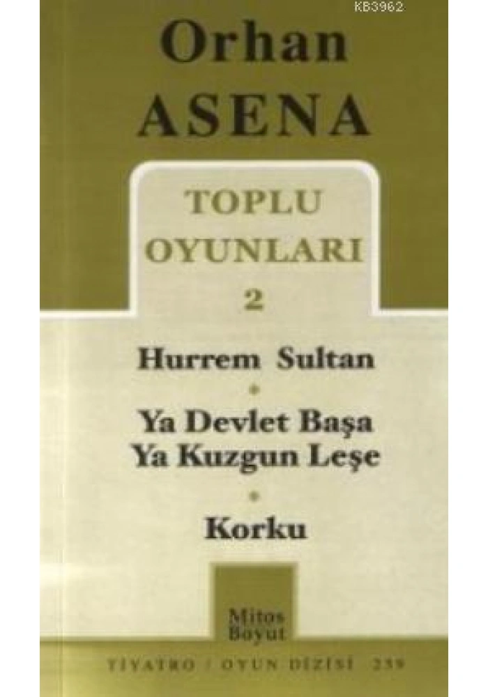 Toplu Oyunları 2; Hurrem Sultan - Ya Devlet Başa Ya Kuzgun Leşe - Korku