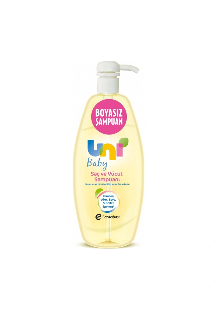 Uni Baby Saç ve Vücut Şampuanı 750 ml - Ekonomik Boy -