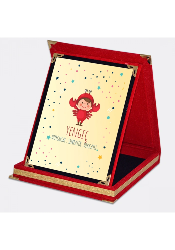 Yengeç  Burcuna Özel Karakter Özellikleri Plaket