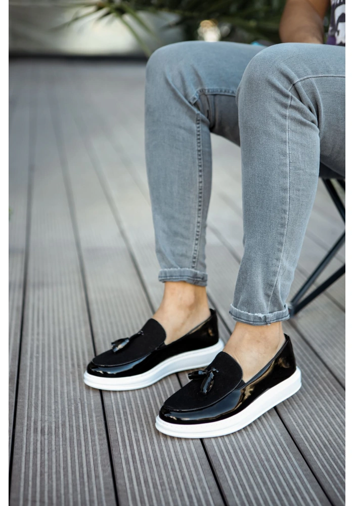 CH002 Rugan BT  Erkek Ayakkabı SIYAH