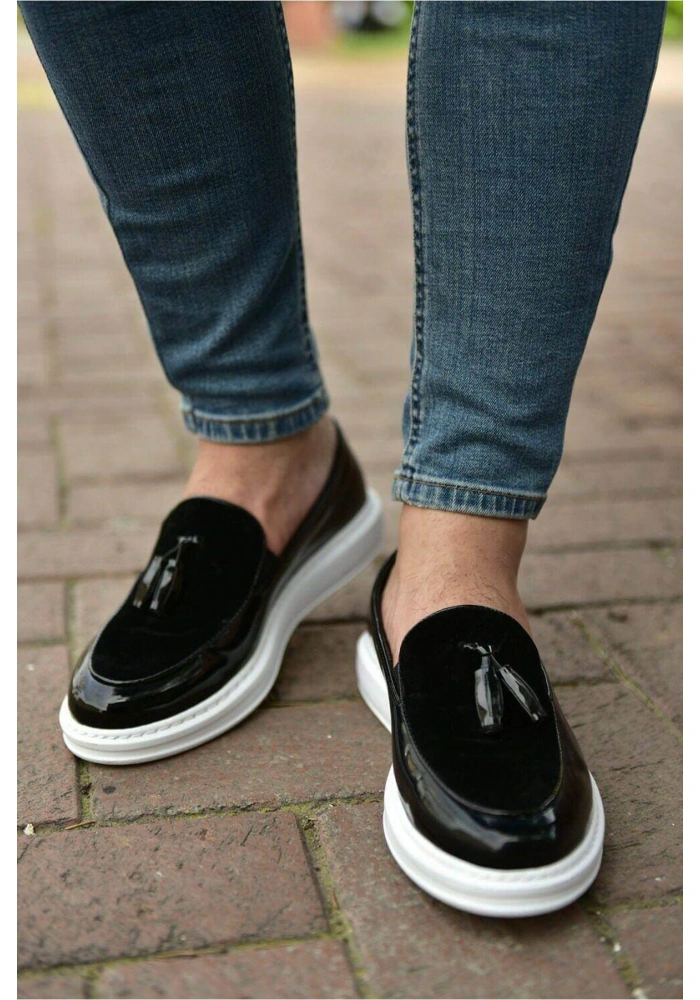 CH002 Rugan BT  Erkek Ayakkabı SIYAH