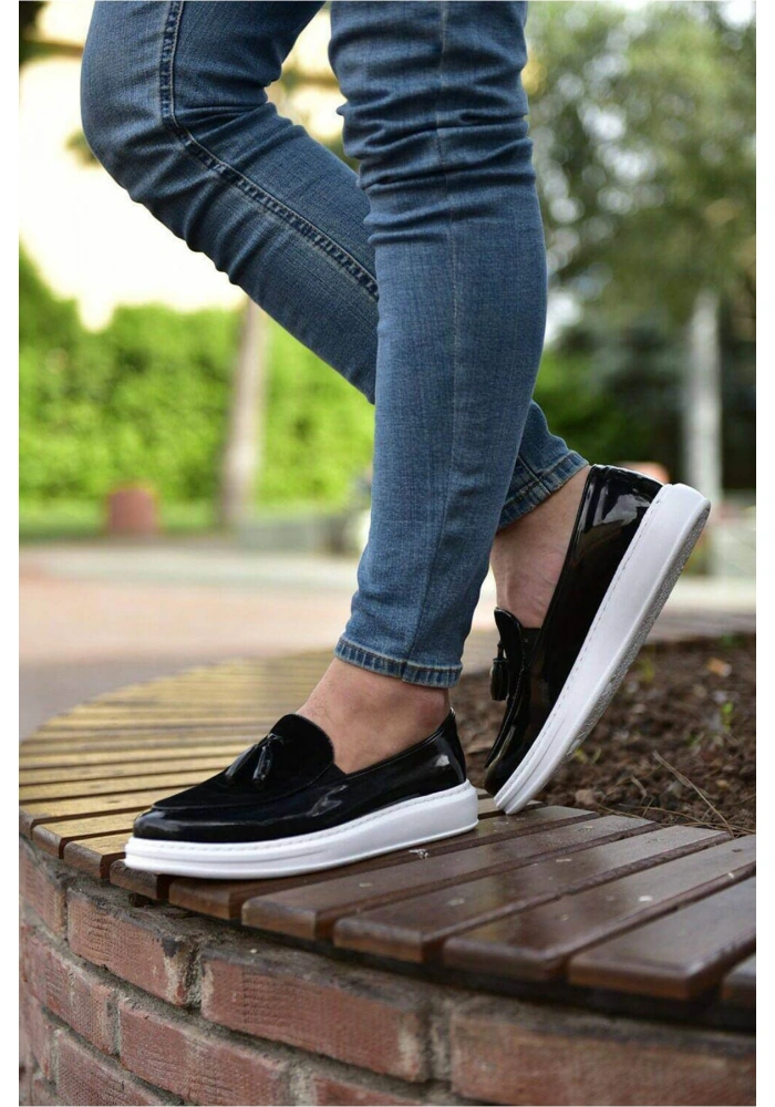 CH002 Rugan BT  Erkek Ayakkabı SIYAH