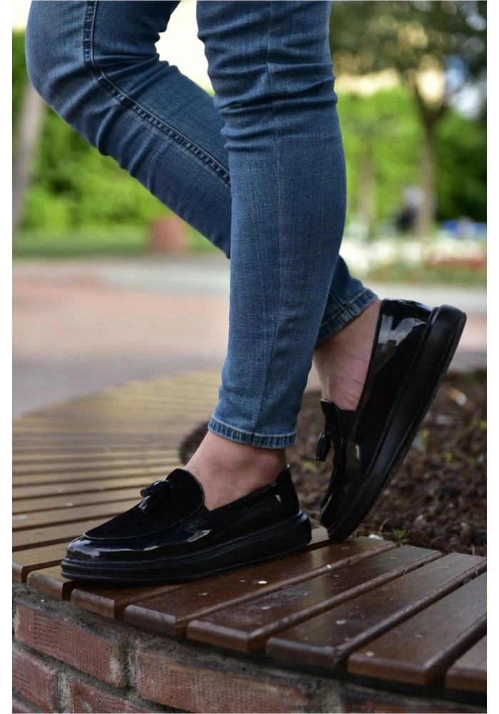 CH002 Rugan ST Erkek Ayakkabı SIYAH