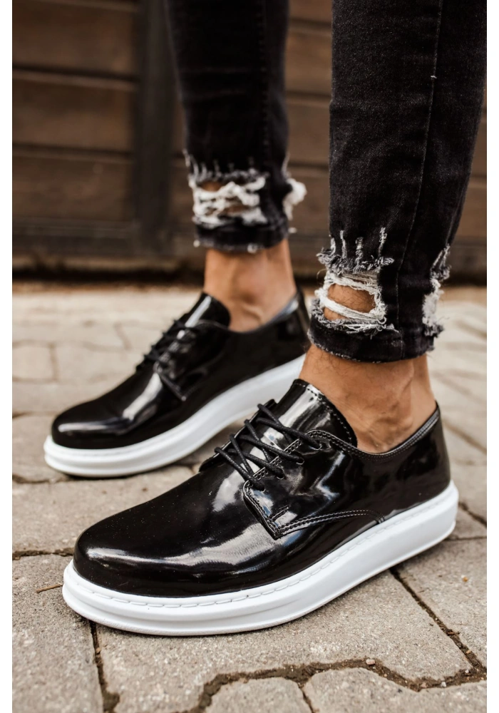 CH003 Rugan BT Erkek Ayakkabı SIYAH