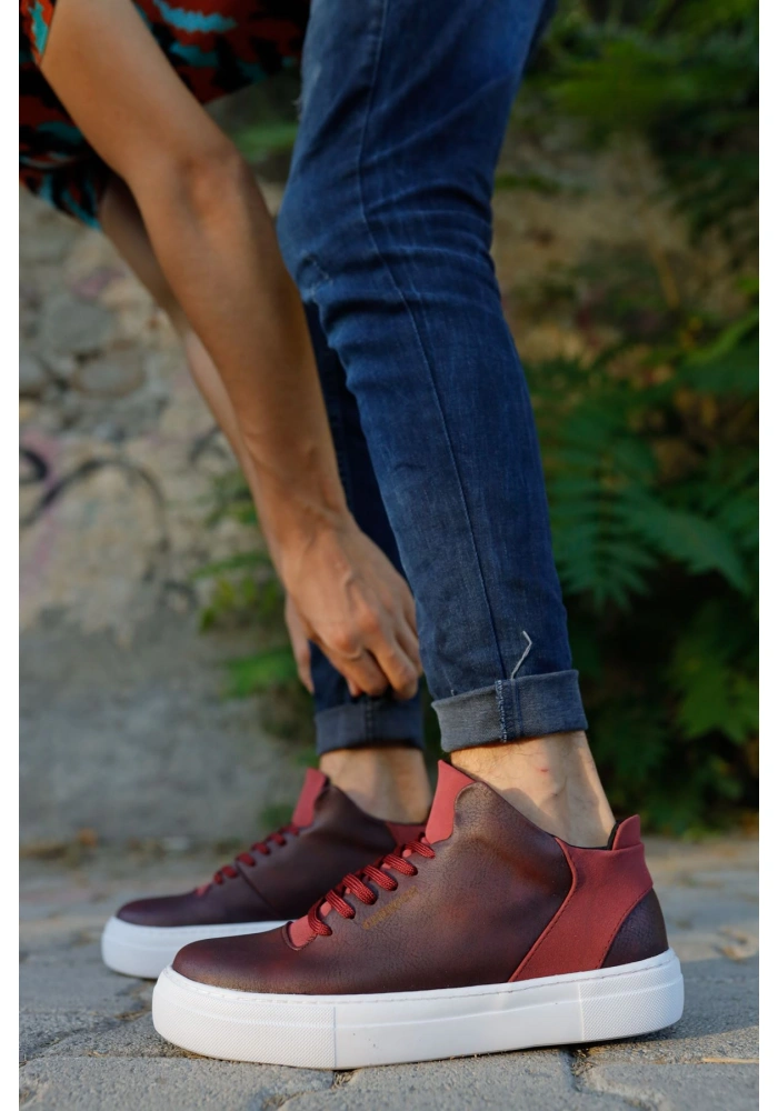 CH004 BT Erkek Ayakkabı BORDO
