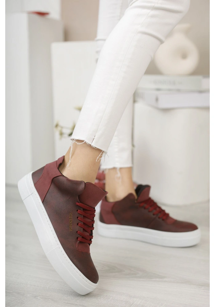 CH004 BT Kadın Ayakkabı BORDO