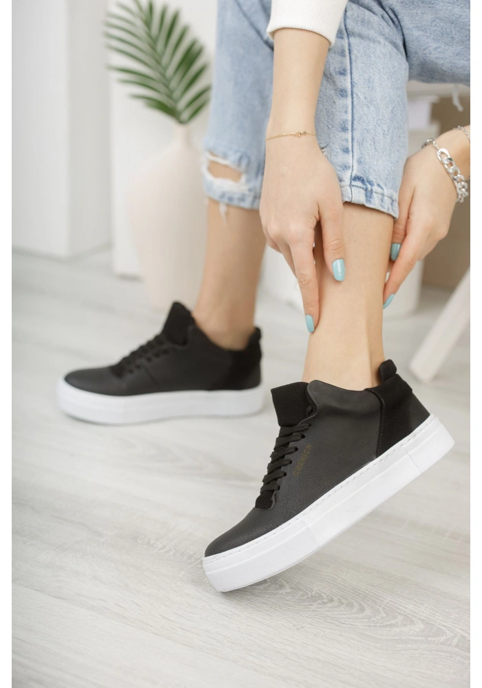 CH004 BT Kadın Ayakkabı SIYAH