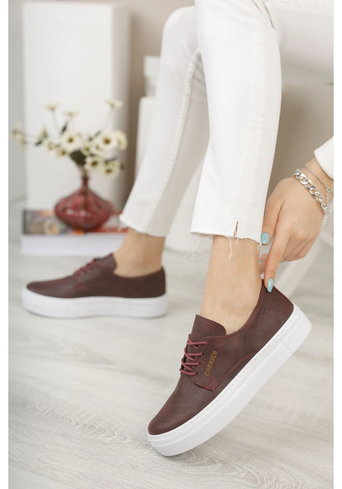 CH005 BT Kadın Ayakkabı BORDO