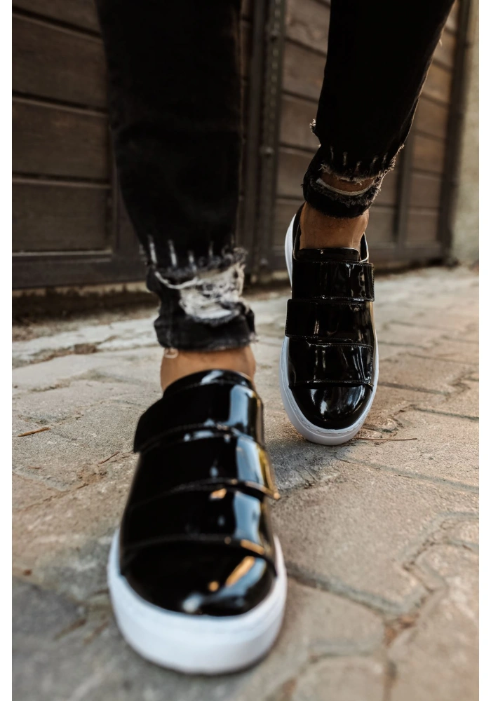 CH007 Rugan BT Erkek Ayakkabı SIYAH