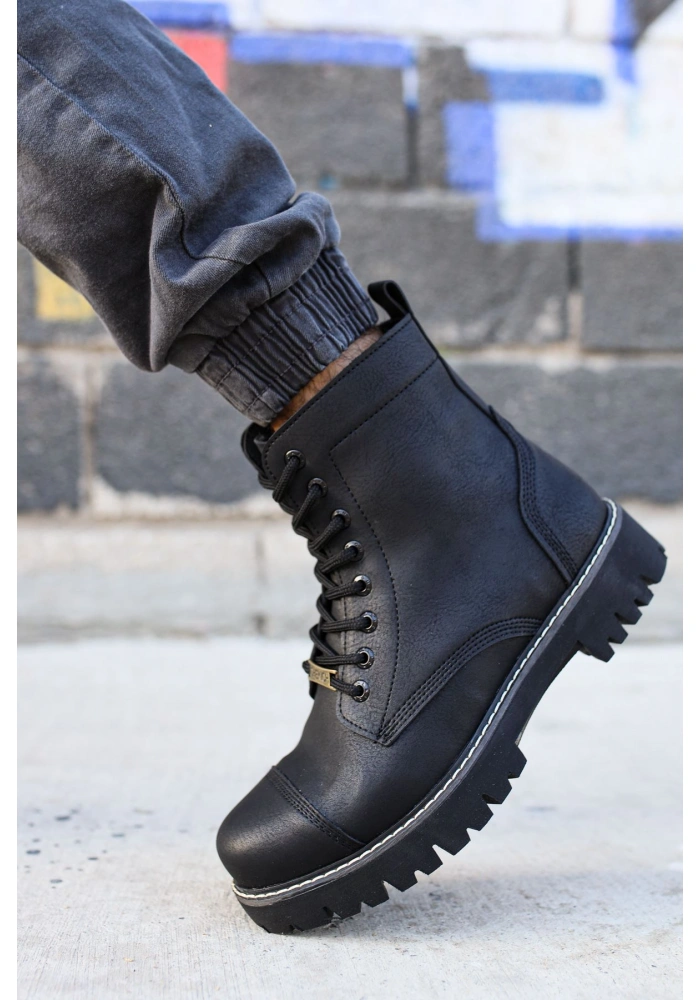 CH009 Mat ST Erkek Bot SIYAH