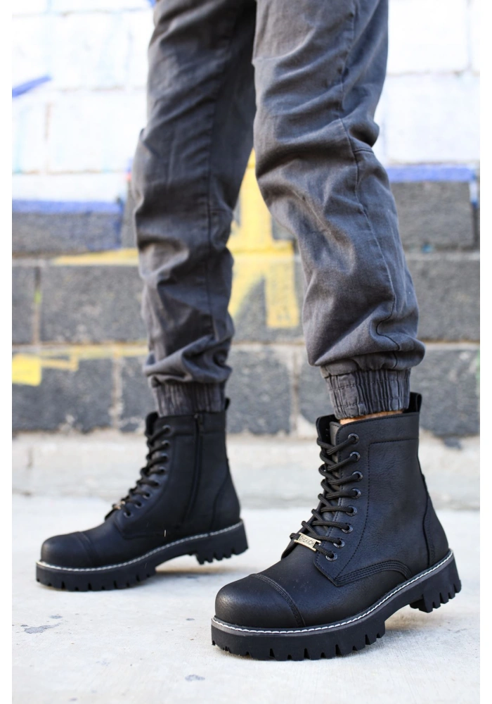 CH009 Mat ST Erkek Bot SIYAH