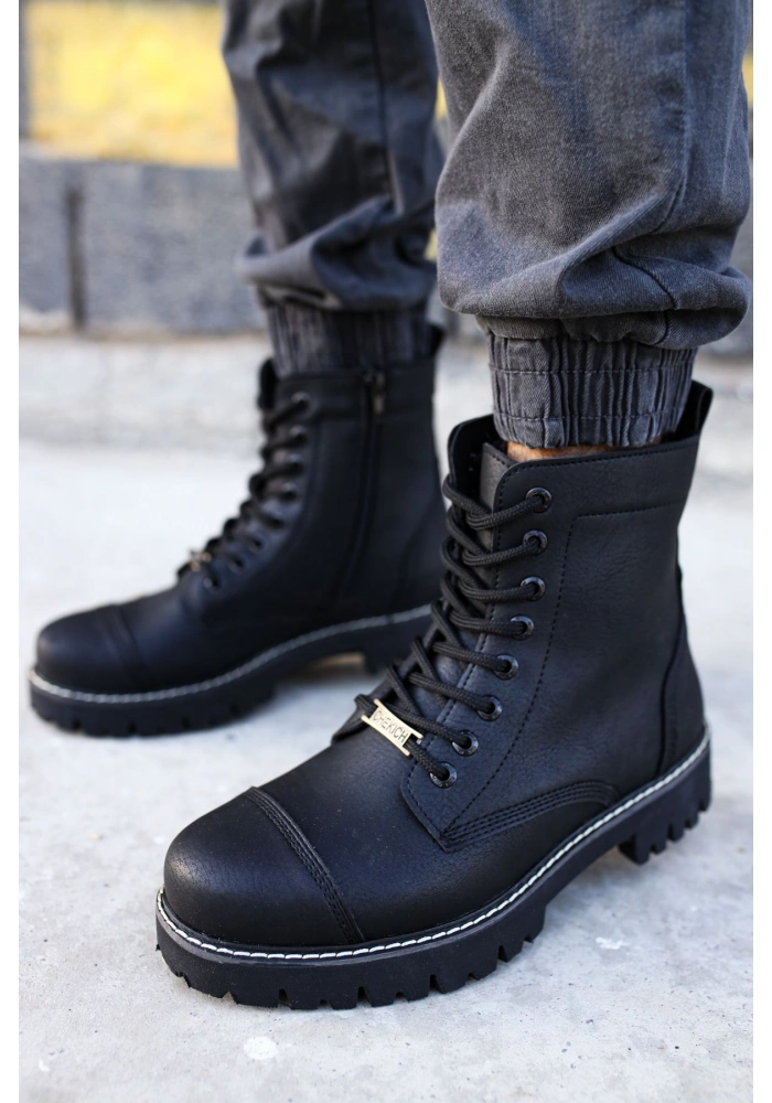 CH009 Mat ST Erkek Bot SIYAH